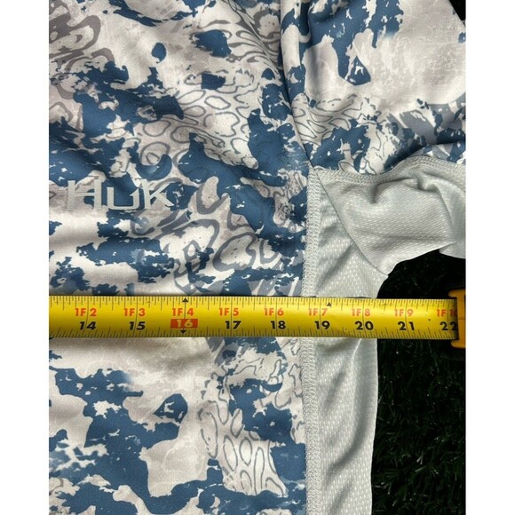 HUK Mens Icon X Tide Change Long Sleeve Fishing Shirt Size M NWT Ret $50.00 New‎ - Picture 4 of 4